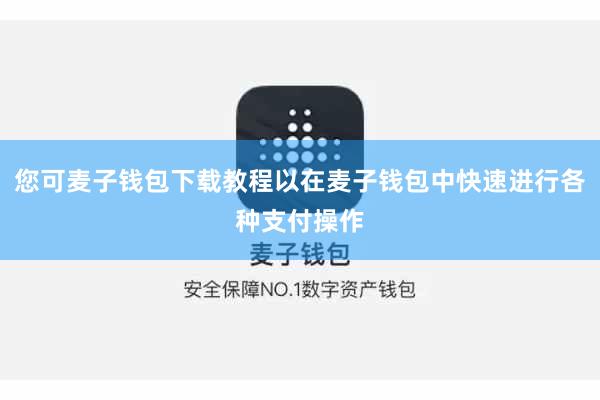 您可麦子钱包下载教程以在麦子钱包中快速进行各种支付操作