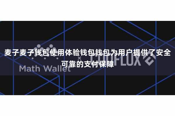 麦子麦子钱包使用体验钱包钱包为用户提供了安全可靠的支付保障
