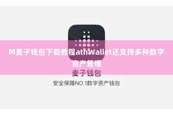 M麦子钱包下载教程athWallet还支持多种数字资产管理